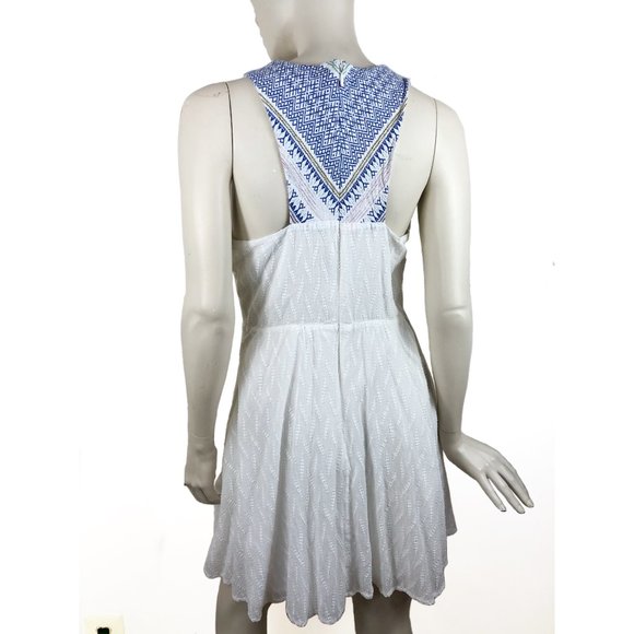 Flying Tomato Women's Embroidered Aztec Sun Dress - Picture 5 of 6